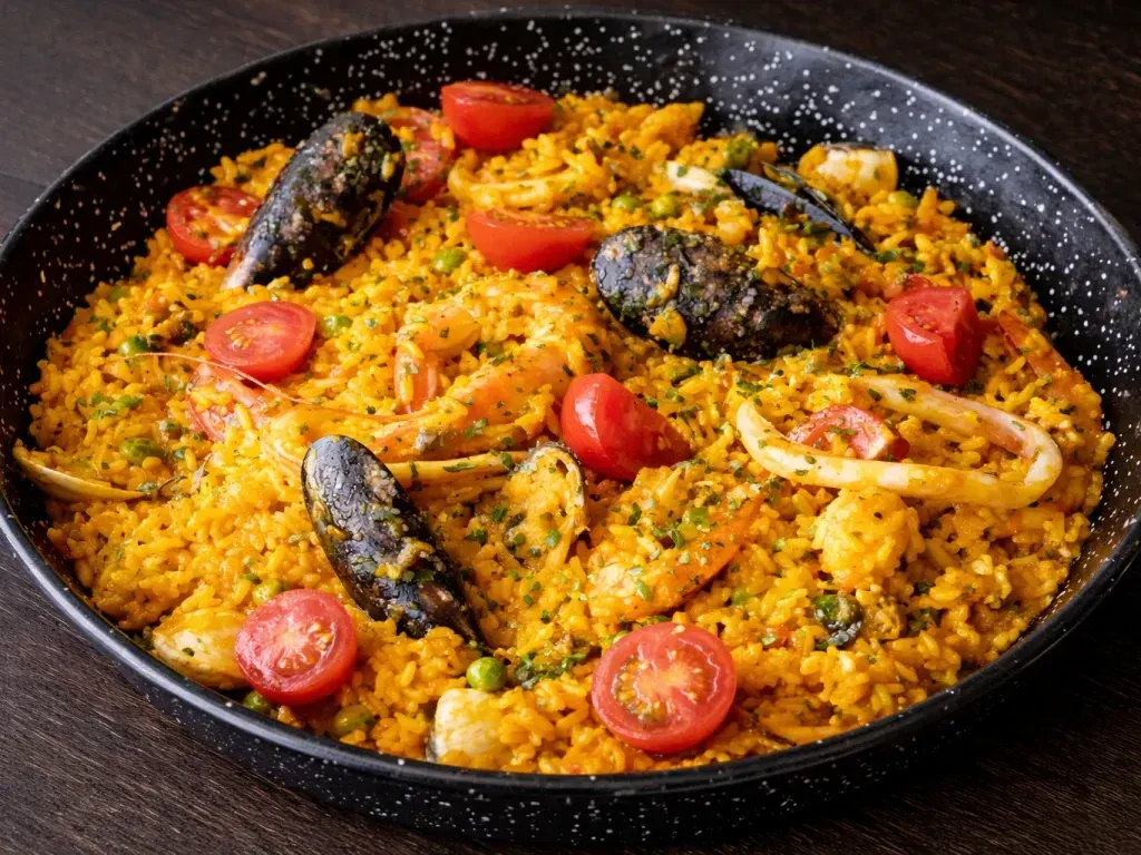 Arroz de Marisco la tigaie
